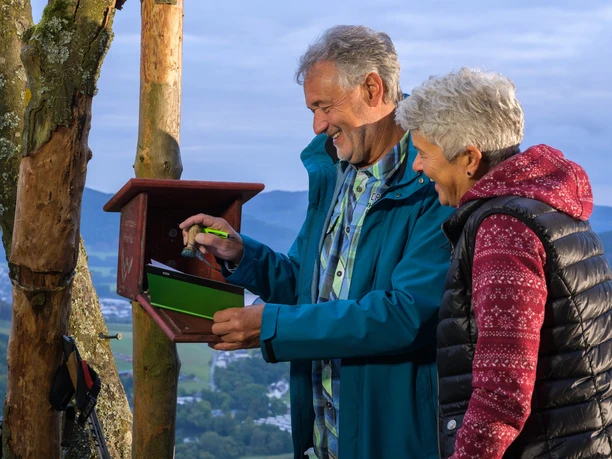 Stempelstation am Entenberg