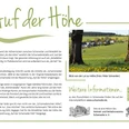 Flurschild "Auf der Höhe"