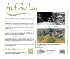 Flurschild "Auf der Lai"