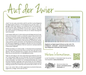 Flurschild "Auf der Zwier"