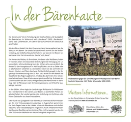 Flurschild "In der Bärenkaute"