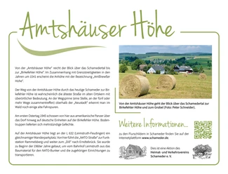 Flurschild "Amtshäuser Höhe"