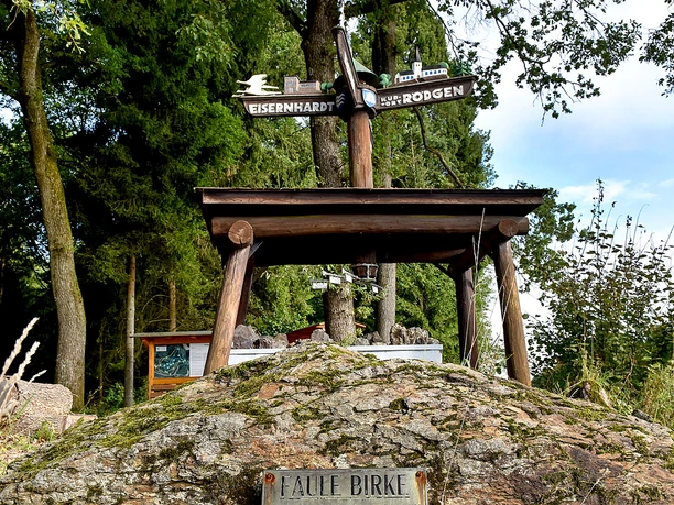 Der Ausgangspunkt zur Runde um den Kopf der Eisernhardt
