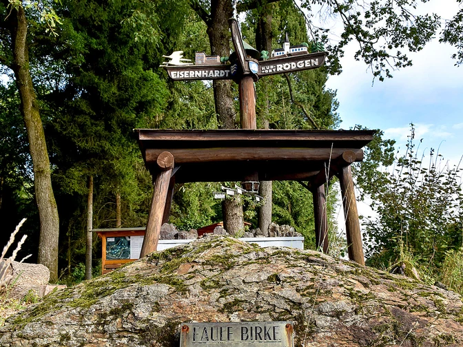 Der Ausgangspunkt zur Runde um den Kopf der Eisernhardt