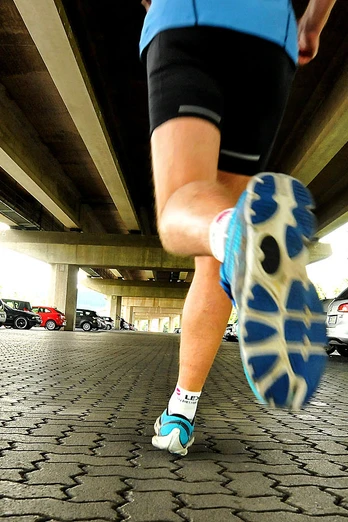 Trocken gelaufen: Im Winter ist die Tour unter der HTS eine interessantes Angebot für Jogger