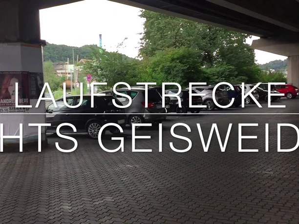 Laufstrecke HTS in Geisweid