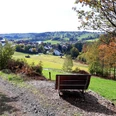 Rastplatz mit herrlichen Ausblick auf Herzhausen