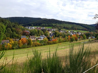 Ausblick auf Herzhausen