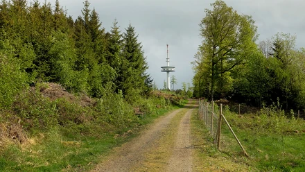 Der Funkturm auf der Eisernhardt