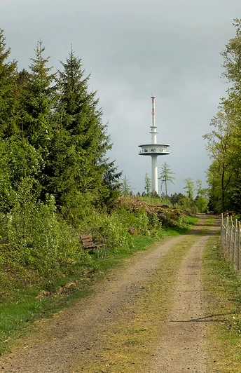 Der Funkturm auf der Eisernhardt