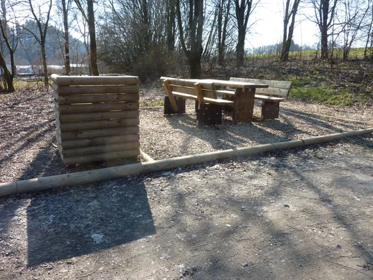 Zeit für eine Pause am Rastbereich