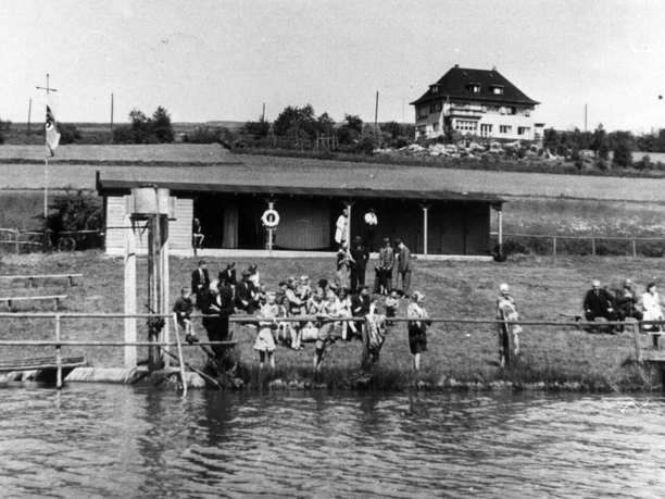 Naturfreibad Eichen um 1940