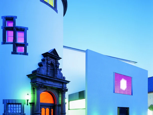 Museum für Gegenwartskunst Siegen-bei Abend