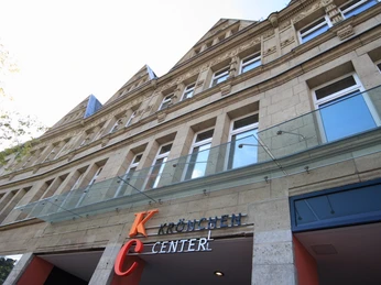 Das ehemalige Kauhaus ist heute ein Kulturzentrum mit mehreren städtischen Einrichtungern