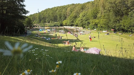 Der Eiserfelder Weiher, Naturfreibad