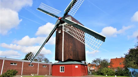 Bockwindmühle in Dornum