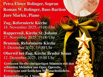 Voci Eleganti - Weihnachtskonzerte 2025 - Flyer
