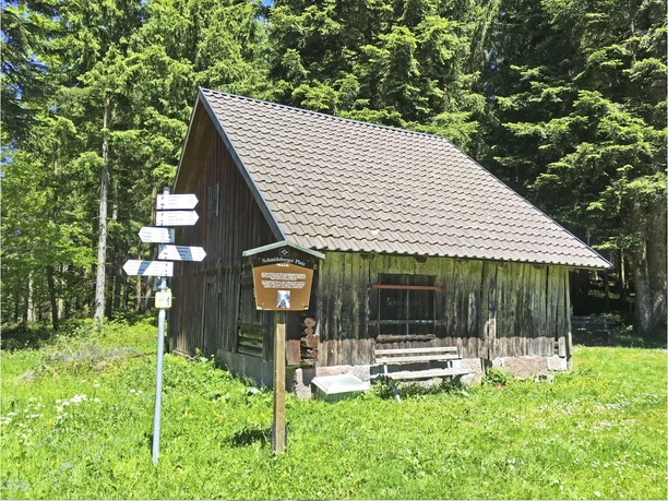 Hütte am Schmidsberger Platz