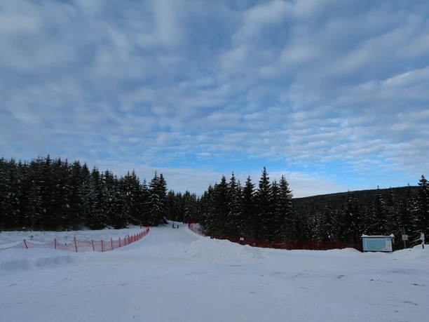 Rodelbahn am Parkplatz am Winterbergtor