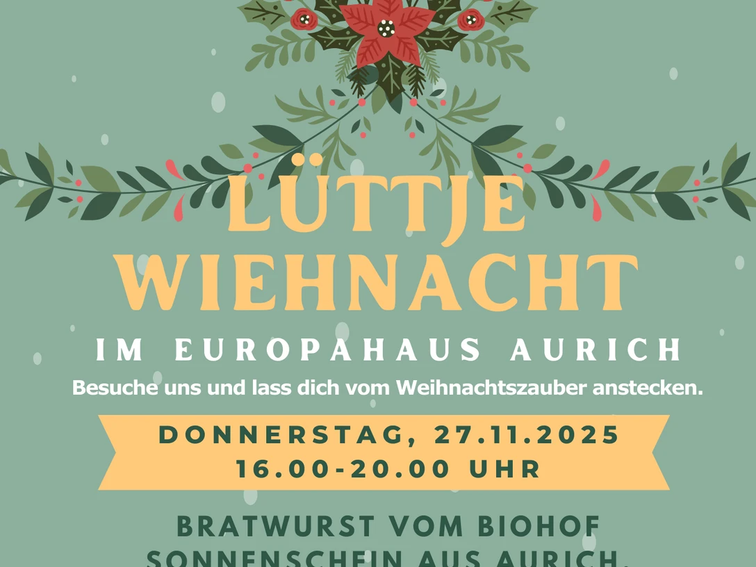 Lüttje Wiehnacht im Europahaus Aurich Lüttje Wiehnacht im Europahaus Aurich