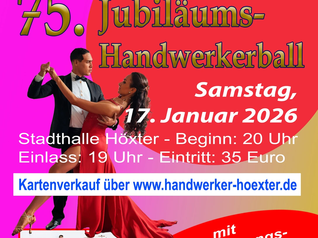 Plakat DIN-A3-Handwerkerball 2026.jpg Flyer 75. Jumbiläums-Handwerkerball