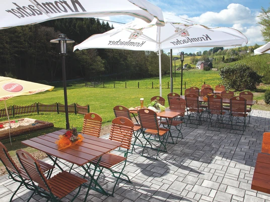 Terrasse Forellenhof