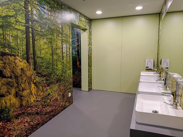 Toiletten im Neuen Capitol