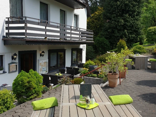 Terrasse Landgasthof Laibach