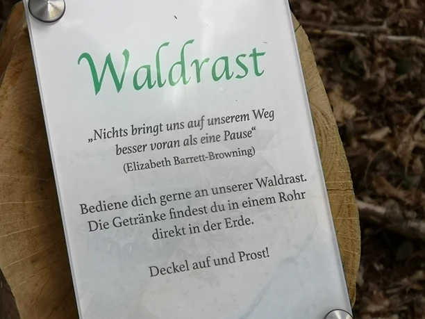 Waldrasttext