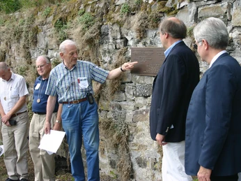 Gedenktafel Taufstelle Schwarzenau "Church of Brethren"
