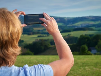 Aussicht Oberes Hüttental fotografieren Ausblick Oberes Huettental