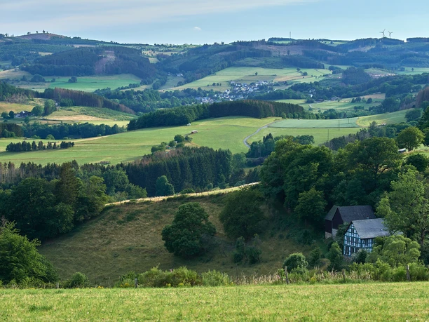 Aussicht Oberes Hüttental Ausblick Oberes Huettental