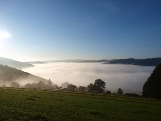 Blick von der Aussichtskanzel Via Adrina