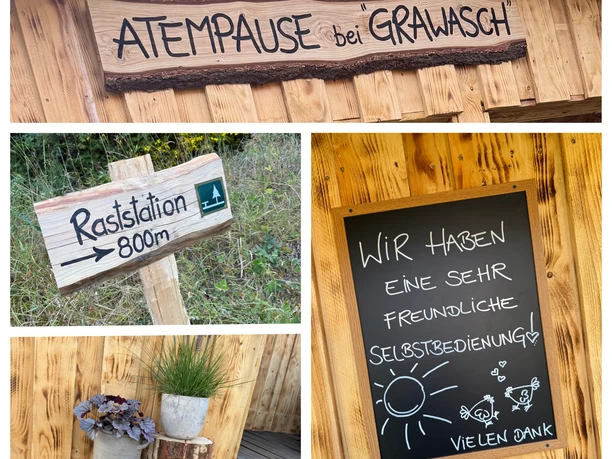 Raststation "Atempause bei Grawasch"