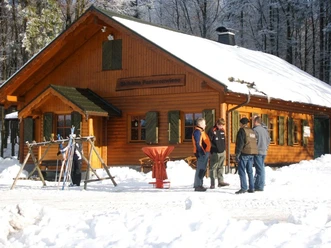 Skihütte an der Loipe Pastorenwiese