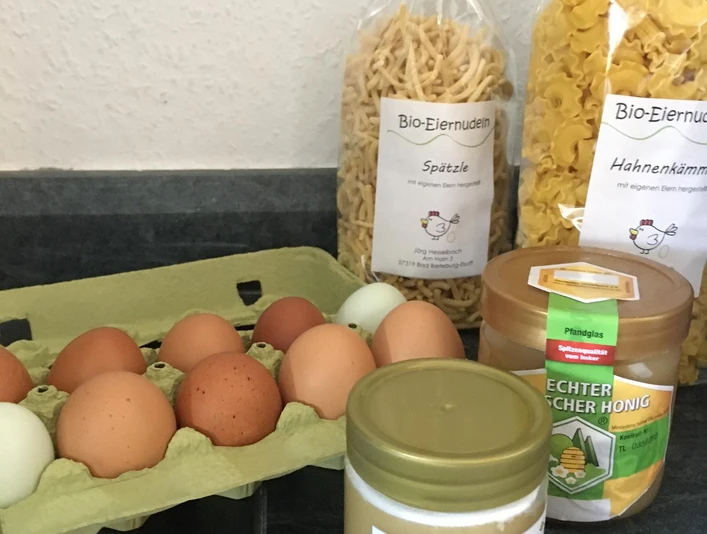 Produkte aus eigener Herstellung