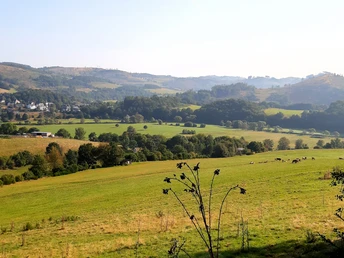 Blick vom Augenstein im Hainbach nach Arfeld