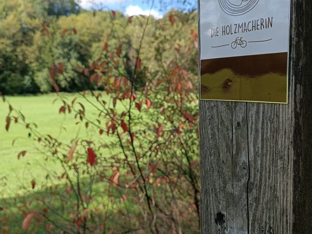 Logo am Pfosten im Paulsgrund