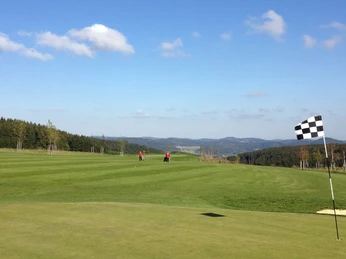 Blick über den Golfclub Wittgensteiner Land e.V.