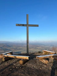 Gipfelkreuz vom Berg Hohenstift