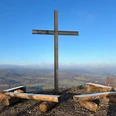 Gipfelkreuz vom Berg Hohenstift