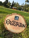 Hinweisschild Raststation Hinweisschild Raststation