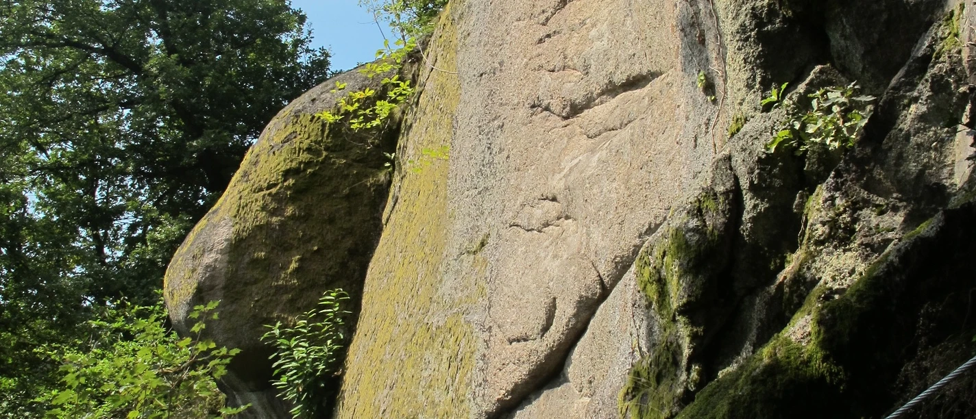 Felsformationen am Engelssteig
