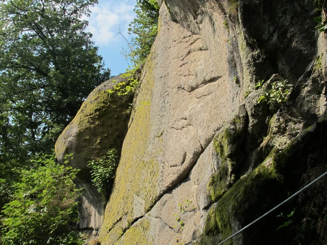 Felsformationen am Engelssteig