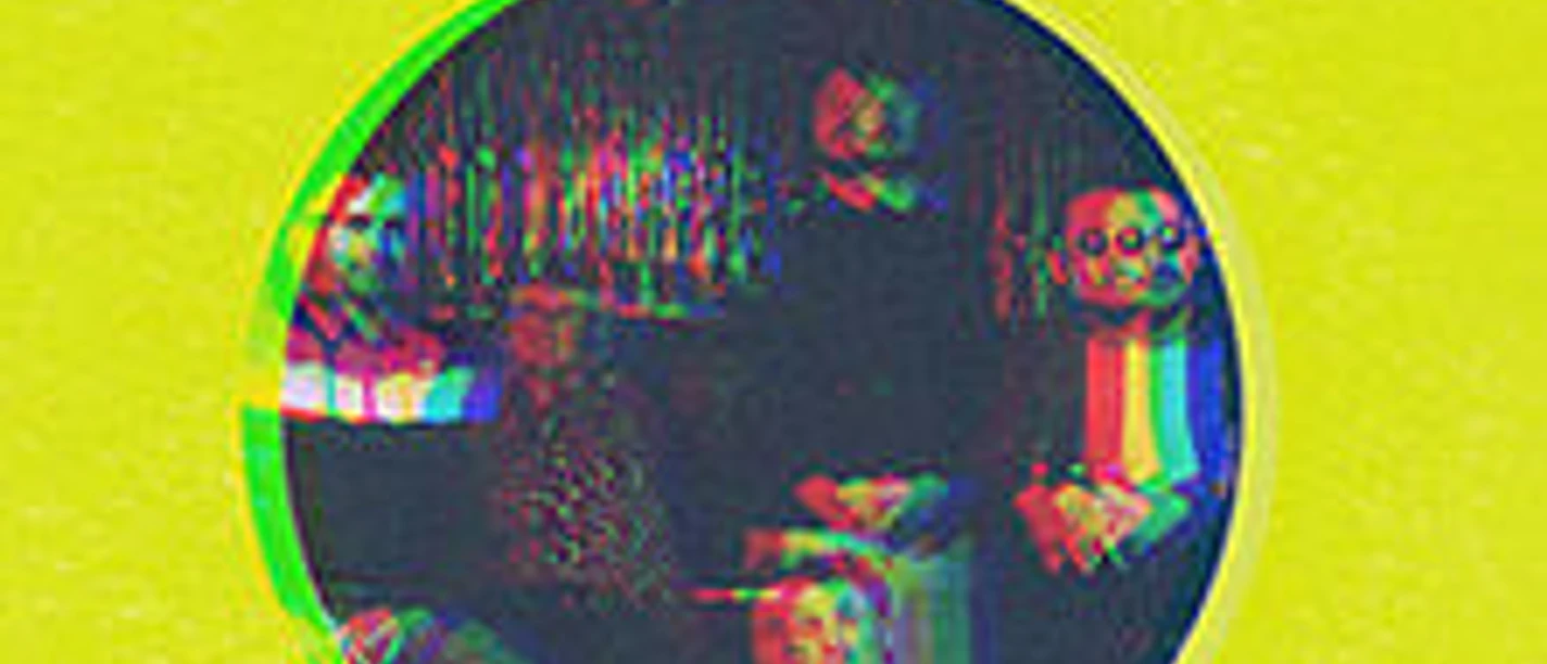 Bunter Bandposterlook mit fünf Personen in neonfarbenem Stil und Schriftzug Germany 2025