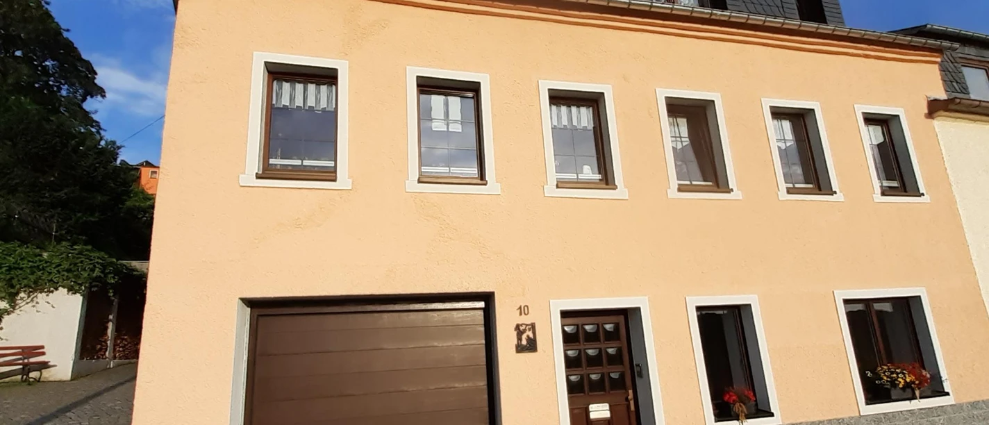 Frontansicht Ferienhaus