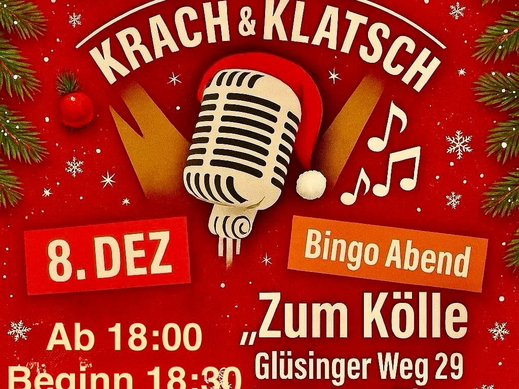 Gernot´s Krach & Klatsch Bingo Bingo im Kölle