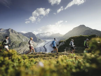 Trailrunning in der Aletsch Arena Trailrunning in der Aletsch Arena