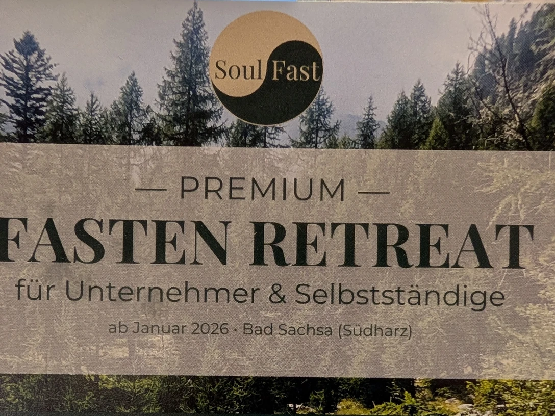 offizieller Flyer Retreat Soulfast Bad Sachsa
