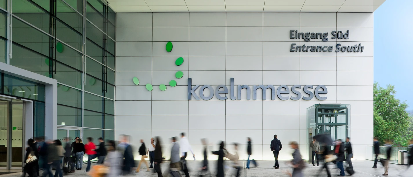 Koelnmesse Eingang Süd